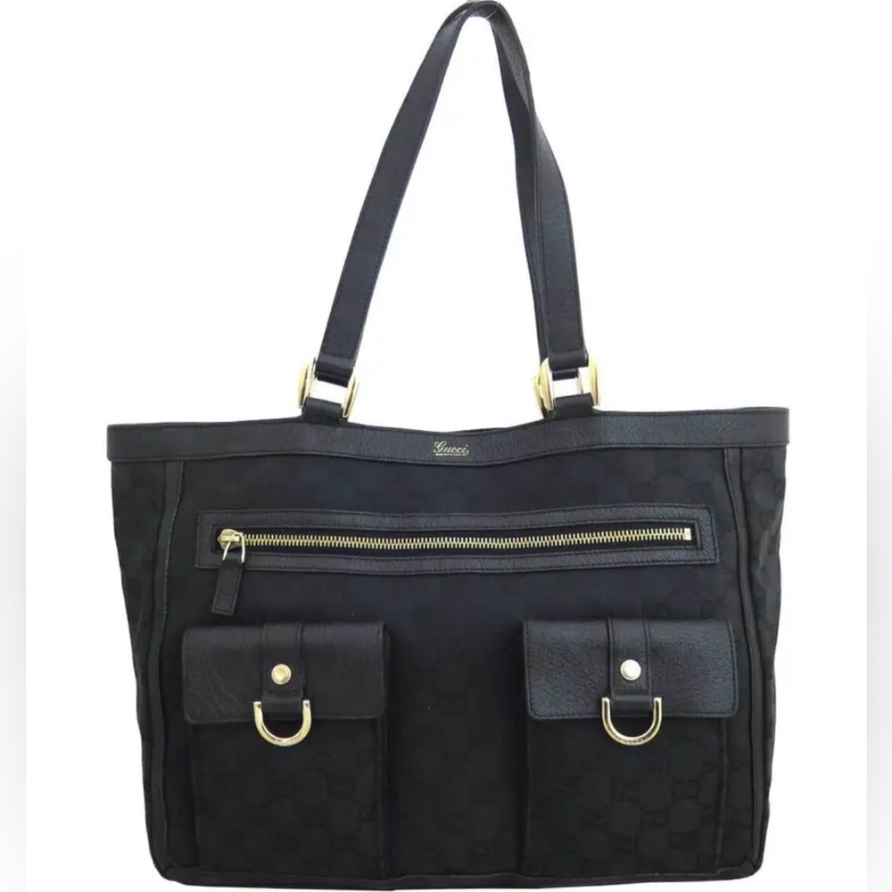 Gucci GG Canvas Abbey D Ring Tote
